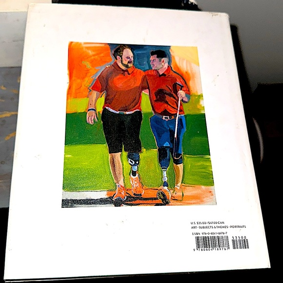 Collectable Book "Portraits of Courage" Original Art by George W. Bush - Picture 3 of 8